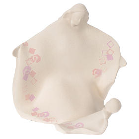 Belén Estilizado: Belén Jubileo decorado arcilla Centro Ave 22 cm