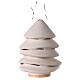 Árbol de Navidad Cerámica Centro Ave 30 cm iluminado s4
