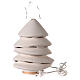 Árbol de Navidad Cerámica Centro Ave 30 cm iluminado s5