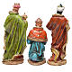 Complete nativity set in multicoloured resin, 11 figurines 20cm s5