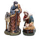 Complete nativity set in resin, 8 figurines 21cm s2