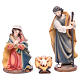 Nativity set in resin measuring 30cm complete with 11 characters s2