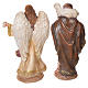 Complete nativity set in multicoloured resin, 11 figurines 31cm s5