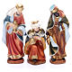 Nativity set in resin, 11 figurines measuring 19.5cm s3