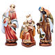 Nativity set in resin, 11 figurines measuring 14cm s3