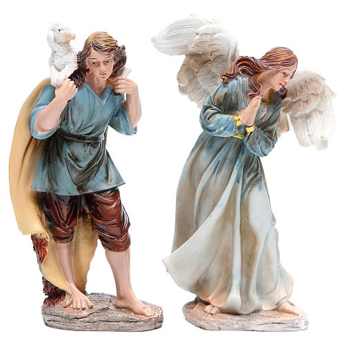 Szopka figurki 24cm żywica 10 elementów 3
