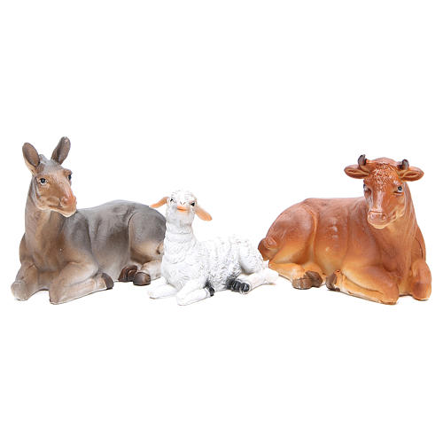 Szopka figurki 24cm żywica 10 elementów 5