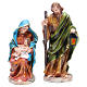 Complete nativity set in resin measuring 24, 10 characters s2