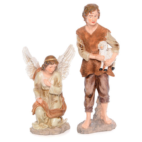 Complete nativity set in resin measuring 50cm 11 figurines 3