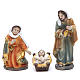 Presepe in resina h. 15 cm  set da 11 pezzi s2