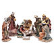Resin nativity set measuring 21.5cm, 10 figurines s1