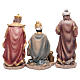 Resin nativity set measuring 21.5cm, 10 figurines s5