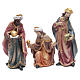 Resin nativity set measuring 29cm, 11 decorated figurines s4