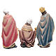 Resin nativity set measuring 29cm, 11 decorated figurines s5