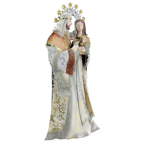 Virgen José Jesús estilizados belén metal 4