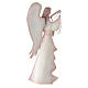 Musician Angels, set of 2 pcs, stylised nativity figurines in metal s5