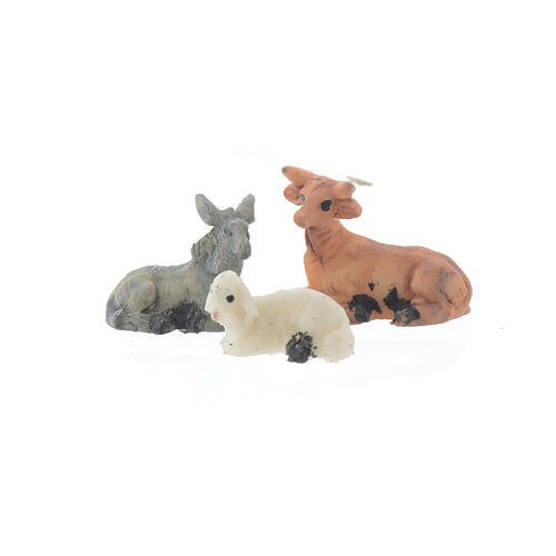 Presepe 5 cm resina 11 pz 5