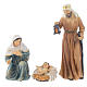 Resin nativity figurines, 8 pieces for a nativity of 20.5cm s2