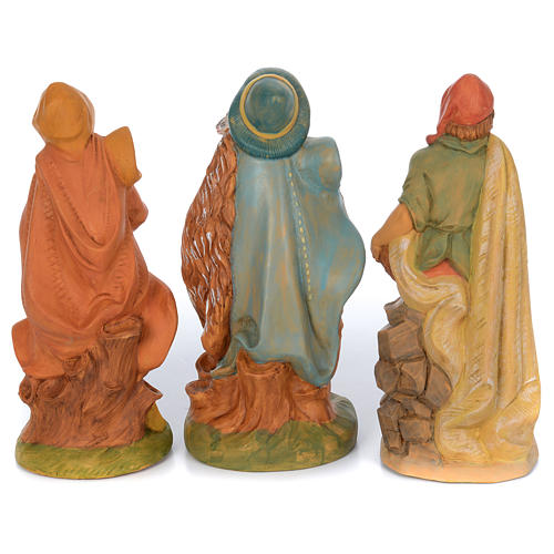 Set of 10 shepherd rubber statues 40 cm 4