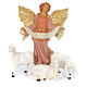 Complete nativity scene with a set of 18 rubber statues sized 40 cm s4