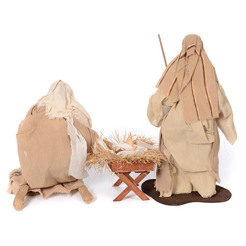 Presepe natural set 6 pz resina 50 cm 4