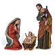 Nativity scene in resin 60 cm with 11 pieces s3