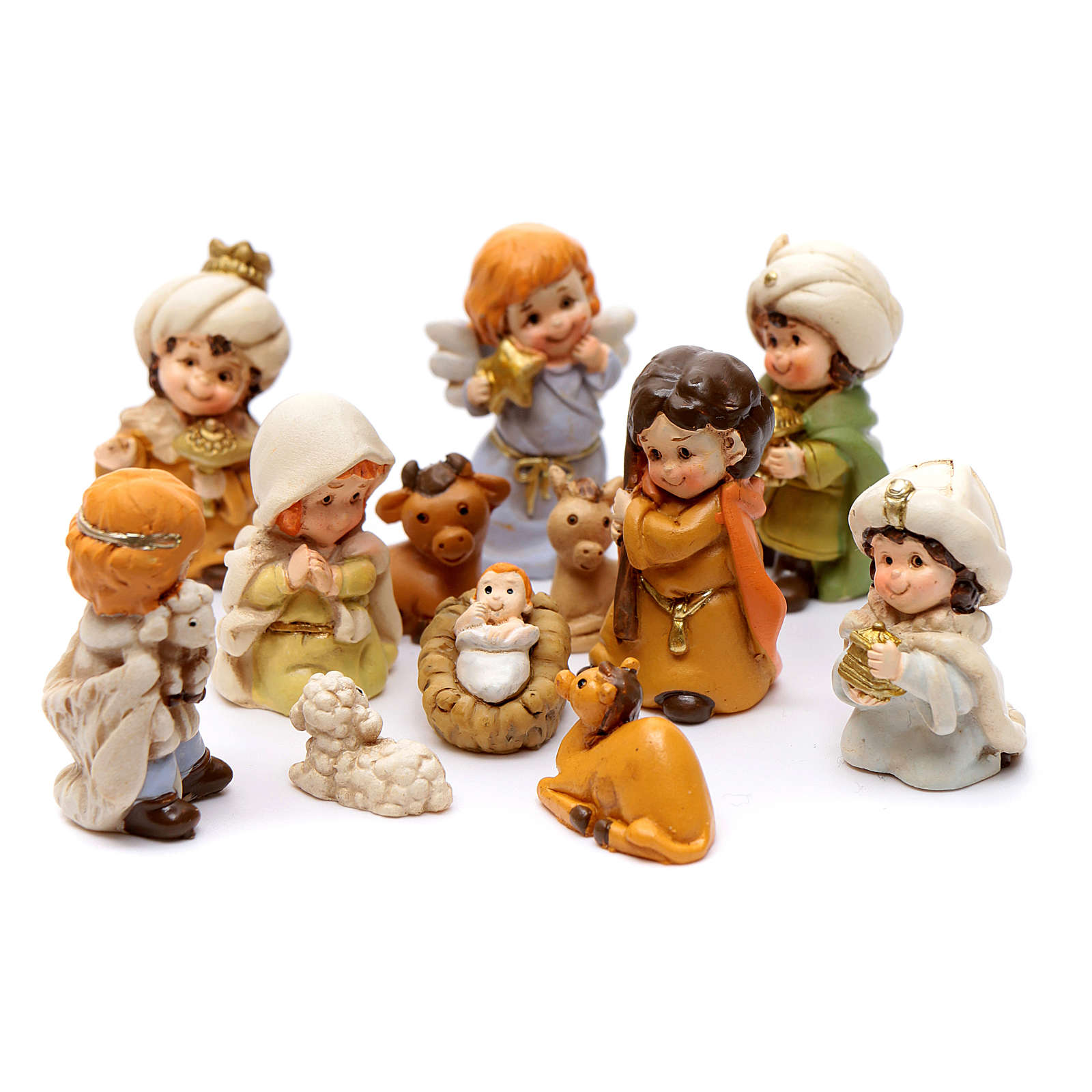 large resin nativity figures