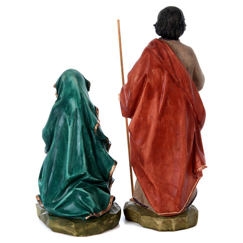 Presépio Completo 10 estátuas resina pintada figuras altura média 45 cm 6