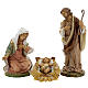 Complete classical style Nativity Scene 8 pieces 30 cm  s2