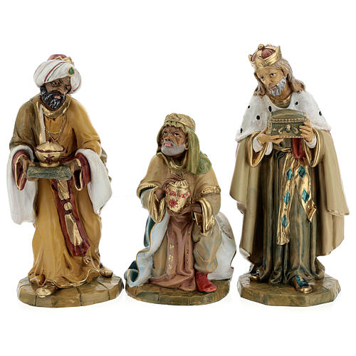Complete Nativity Scene 30cm, 8 classical style figurines 3