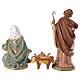 Complete Nativity Scene 30cm, 8 traditional style figurines s5
