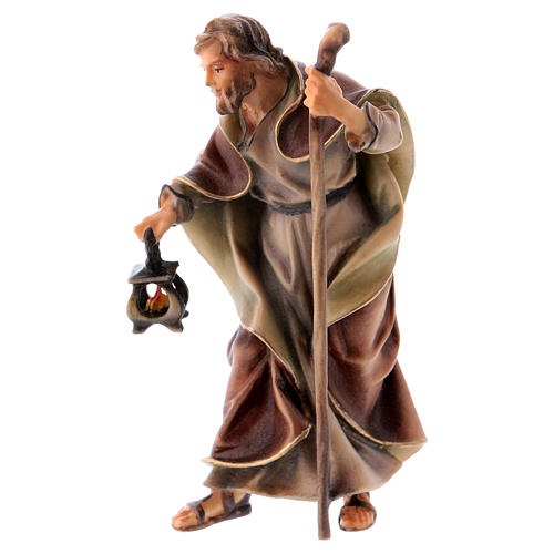 Figurka Święty Józef szopka Original drewno malowane Valgardena 10 cm 2