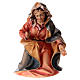 Estatua Virgen belén Original madera pintada Val Gardena 12 cm de altura media s1