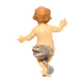 Dzieciątko Jezus figurka szopka Original drewno malowane Valgardena 12 cm