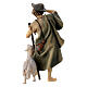 Farmer with stick and sheep Original Nativity Scene in painted wood from Valgardena 10 cm s4