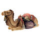 Camello tumbado madera belén Original madera pintada Val Gardena 10 cm s3