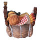 Camel saddle for Original Nativity scene in painted wood, Valgardena 12 cm s1