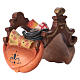 Camel saddle for Original Nativity scene in painted wood, Valgardena 12 cm s3