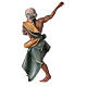 Kameltreiber stehend, Holz coloriert, für 10 cm Original-Krippe, Grödner Kunsthandwerk s8