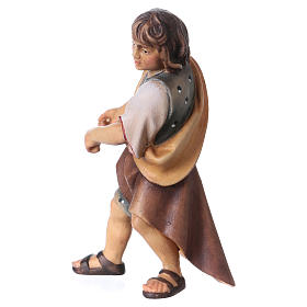 Bambino che tira presepe Original legno dipinto Valgardena 12 cm
