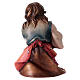 Bambina inginocchiata che prega presepe Original legno dipinto Valgardena 12 cm s4