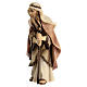 Old farmer with stick Original Nativity Scene in painted wood from Valgardena 10 cm s1