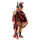 Soldado romano belén Original madera pintada Val Gardena 10 cm de altura media s3