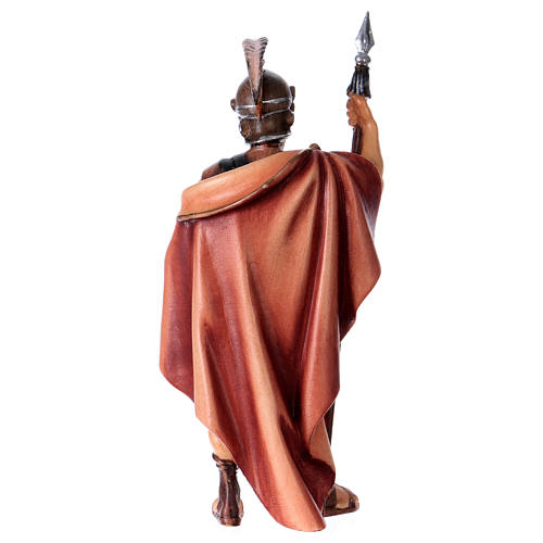 Soldado romano presépio madeira pintada Original Val Gardena 10 cm 4