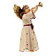 Angel with trumpet Original Nativity Scene in painted wood from Valgardena 10 cm s4