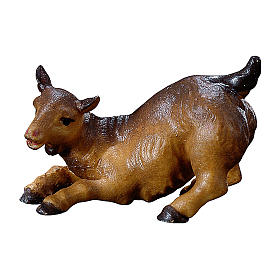 Capretto  presepe Original legno dipinto Valgardena 10 cm