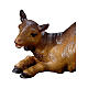 Baby Goat, 10 cm Original Nativity model, in painted Valgardena wood s2
