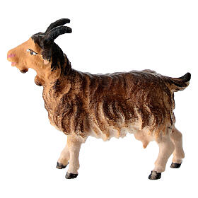 Capra presepe Original legno dipinto Valgardena 10 cm