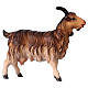 Billy goat, 12 cm Original nativity model, in painted Valgardena wood s2