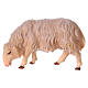 Owca jedząca szopka Original drewno malowane Val Gardena 10 cm s1